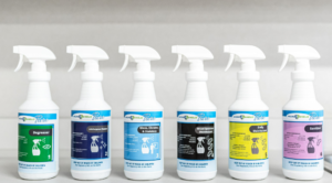 All-natural cleaning and disinfecting products